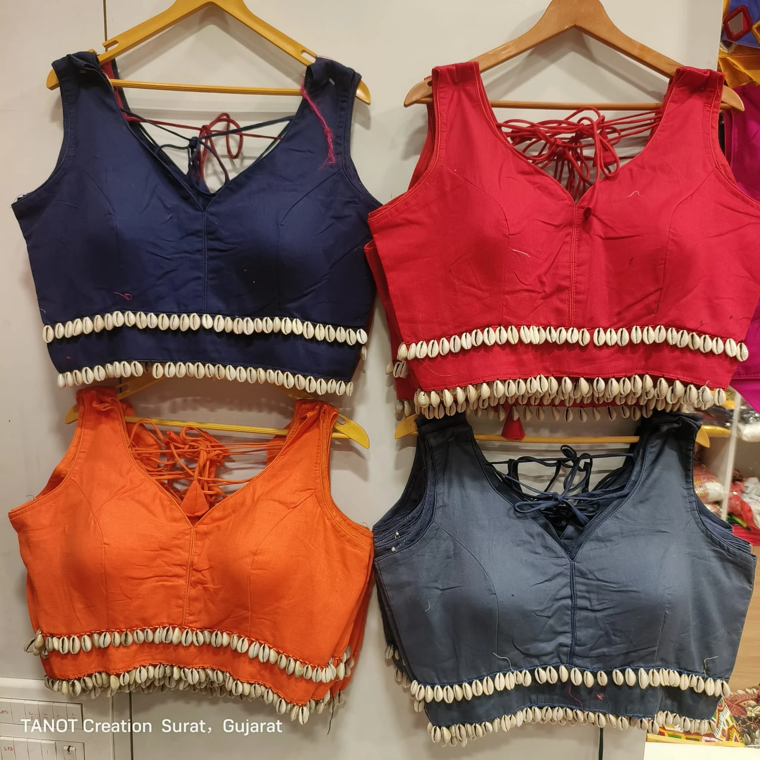 Style Khadi Blouse for Garba